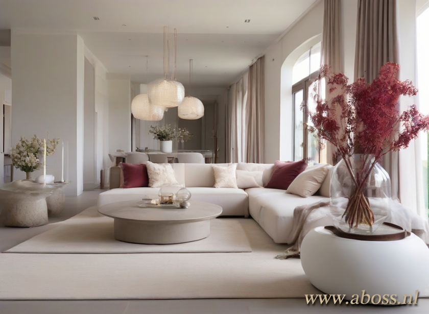 Luxe interieur Design bordo